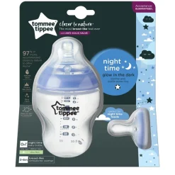 Bottles & Teats|Dummies & Accessories*Tommee Tippee Closer to Nature Glow Bottle + Night Soother