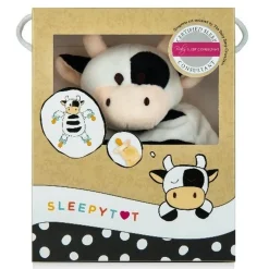 Comforters & Soft Toys*Sleepytot Cow Sleepy Tot Comforter - Medium Black & White