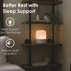 Humidifiers & Accessories*Crane 3 in 1 Cool Mist Humidifier, Aroma Diffuser & Sleep Support Light – 1.9L