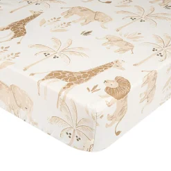Bassinet & Co-Sleeper Bedding*Crane Baby Co-Sleeper Fitted Sheet - Kendi Collection Kendi Animal