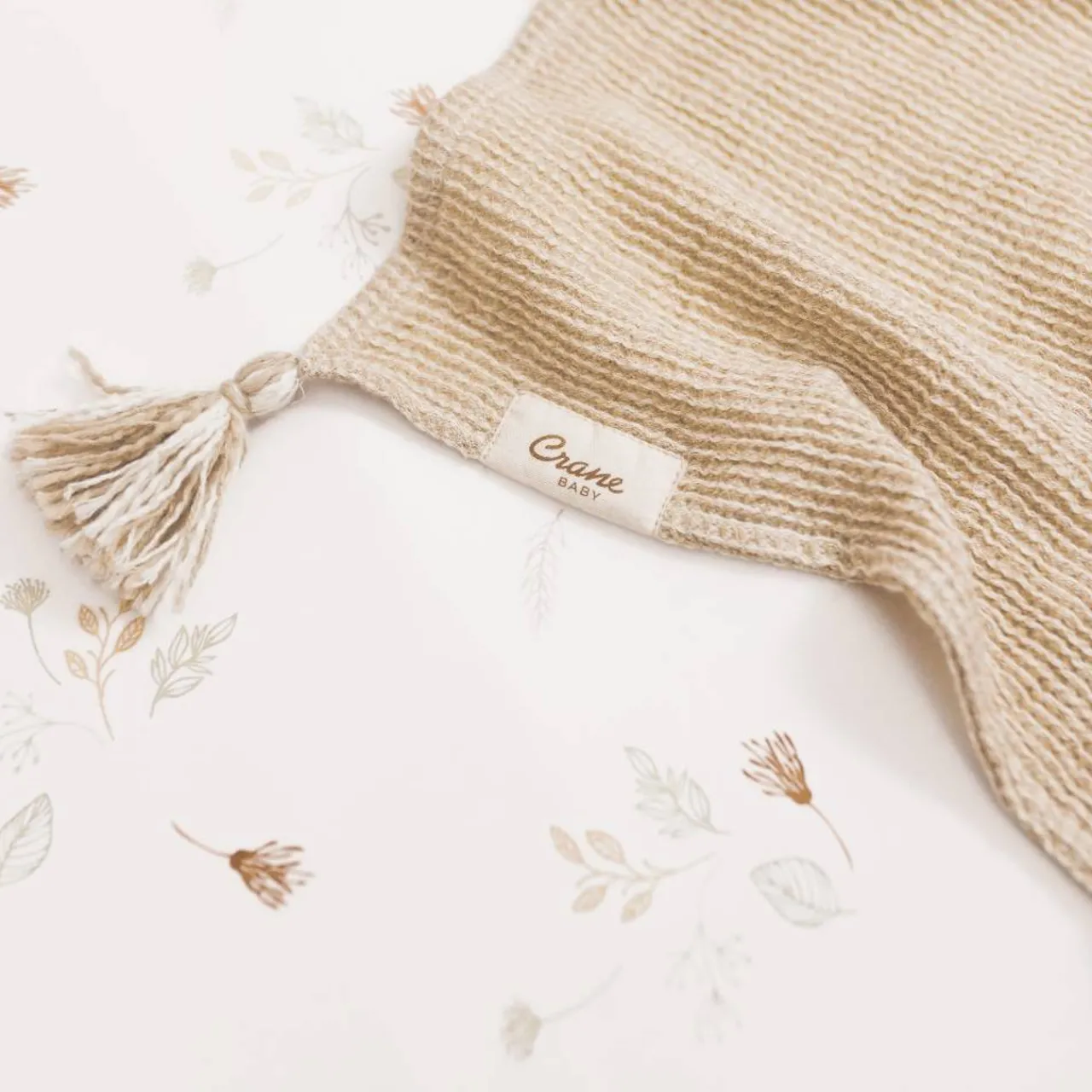 Cot Sheets*Crane Baby Cot Fitted Sheet - Willow Collection