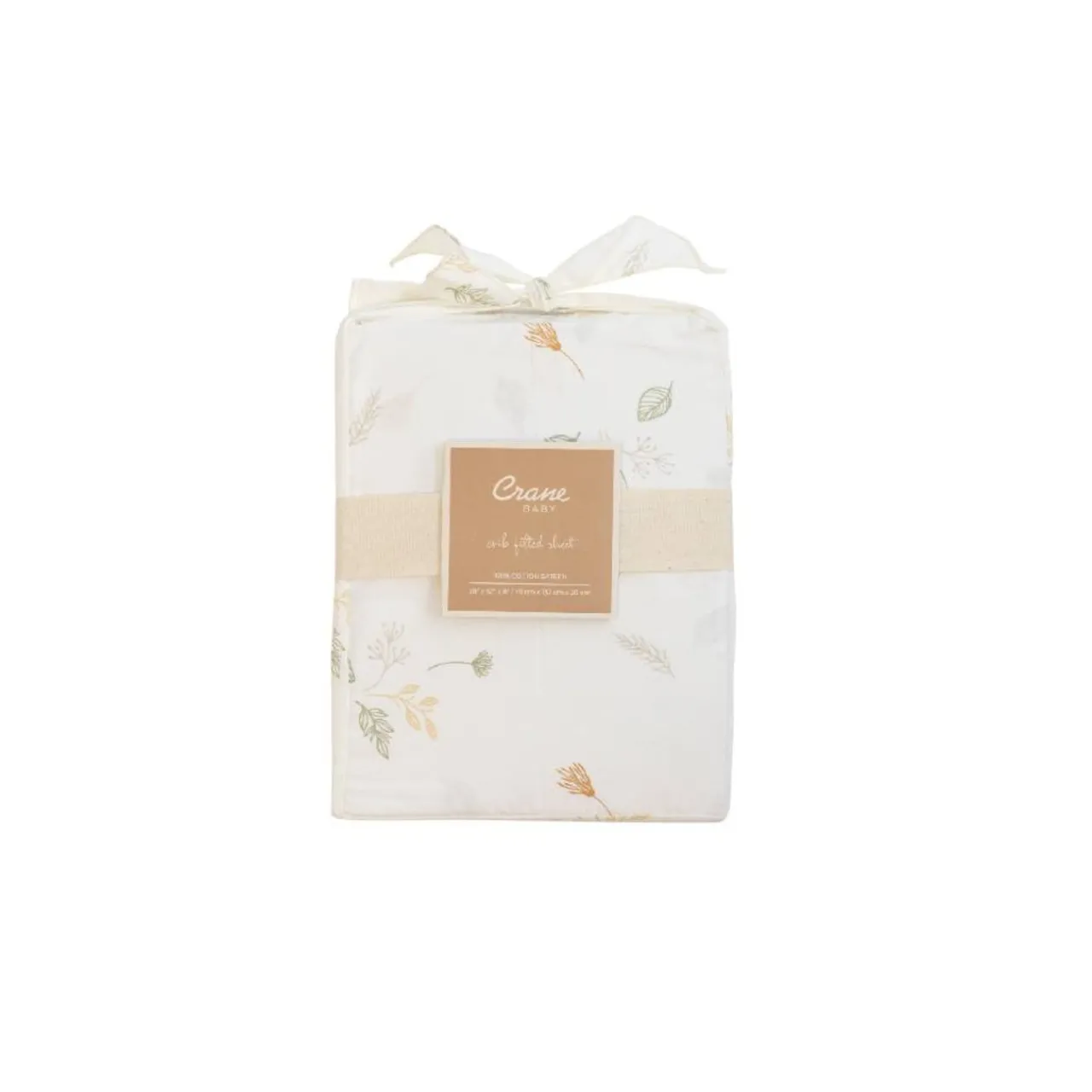 Cot Sheets*Crane Baby Cot Fitted Sheet - Willow Collection