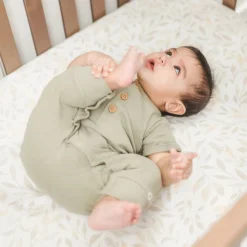 Cot Sheets*Crane Baby Cot Fitted Sheet - Willow Collection