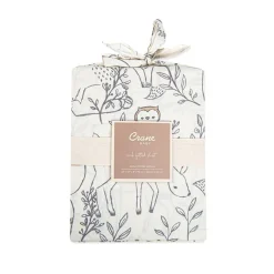 Cot Sheets*Crane Baby Cot Fitted Sheet - Ezra Collection - 132 x 71cm Ezra Woodland