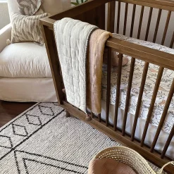 Cot Sheets*Crane Baby Cot Fitted Sheet - Ezra Collection - 132 x 71cm Ezra Woodland