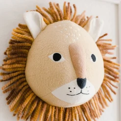 Wall & Hanging Decor*Crane Baby Plush Head Wall Decor - Kendi - Lion