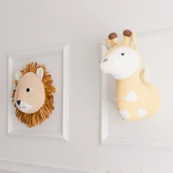 Wall & Hanging Decor*Crane Baby Plush Head Wall Decor - Kendi - Lion