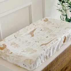 Change Mats & Baskets|Bassinet & Co-Sleeper Bedding*Crane Baby Quilted Change Pad Cover