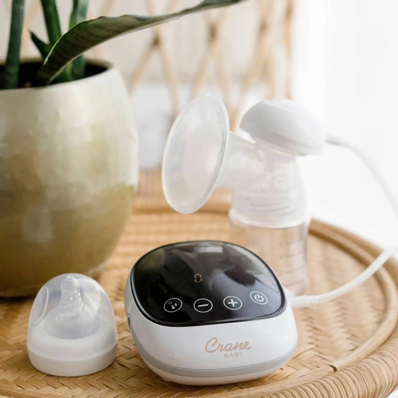 Breast Pumps & Accessories|Breast Pumps & Accessories*Crane Baby Rechargeable Single Electric Breast Pump