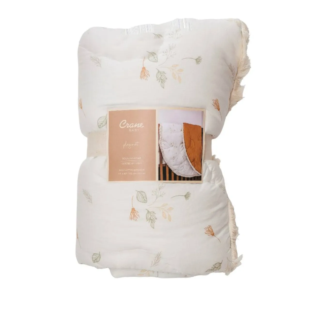 Rugs & Play Mats*Crane Baby Reversible Quilted Playmat - Willow