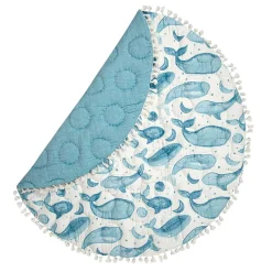 Rugs & Play Mats*Crane Baby Reversible Quilted Playmat - Caspian
