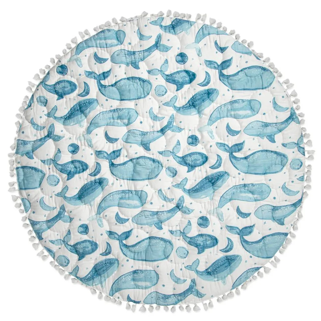 Rugs & Play Mats*Crane Baby Reversible Quilted Playmat - Caspian