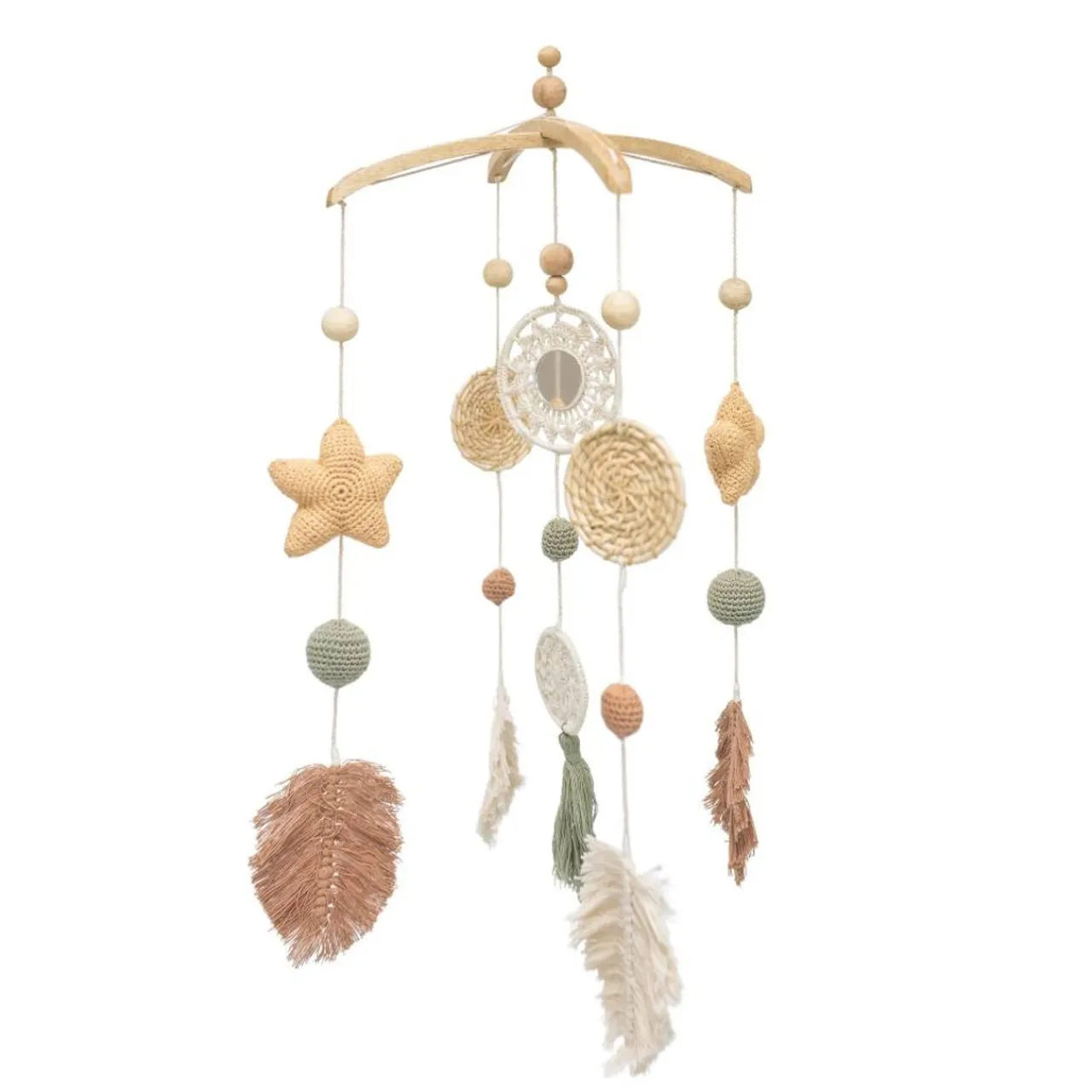 Wall & Hanging Decor*Crane Baby Willow Leaf Ceiling Hanging