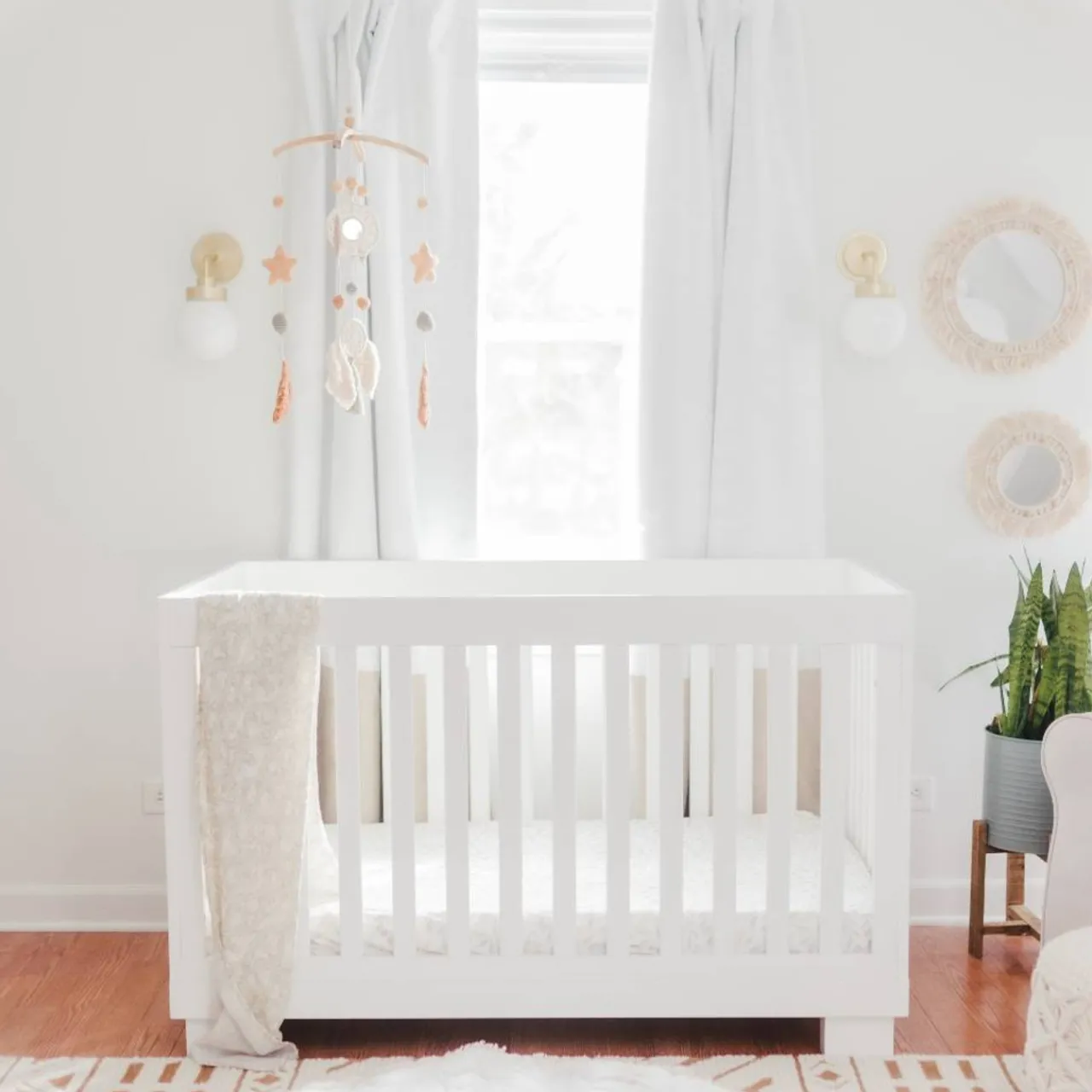 Wall & Hanging Decor*Crane Baby Willow Leaf Ceiling Hanging