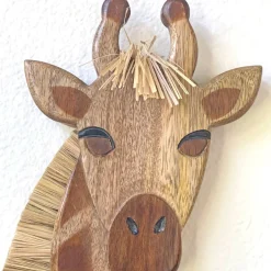 Wall & Hanging Decor*Crane Baby Wooden Giraffe Wall Decor - 1pc