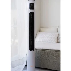 Humidifiers & Accessories|Humidifiers & Accessories*Crane Tower Fan and Air Circulator (116 cm) - White