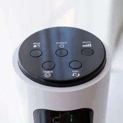 Humidifiers & Accessories|Humidifiers & Accessories*Crane Tower Fan and Air Circulator (116 cm) - White