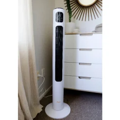 Humidifiers & Accessories|Humidifiers & Accessories*Crane Tower Fan and Air Circulator (116 cm) - White