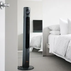 Humidifiers & Accessories|Humidifiers & Accessories*Crane Tower Fan and Air Circulator (116 cm) - Charcoal