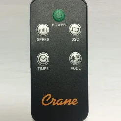 Humidifiers & Accessories|Humidifiers & Accessories*Crane Tower Fan and Air Circulator (116 cm) - Charcoal