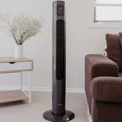 Humidifiers & Accessories|Humidifiers & Accessories*Crane Tower Fan and Air Circulator (116 cm) - Charcoal