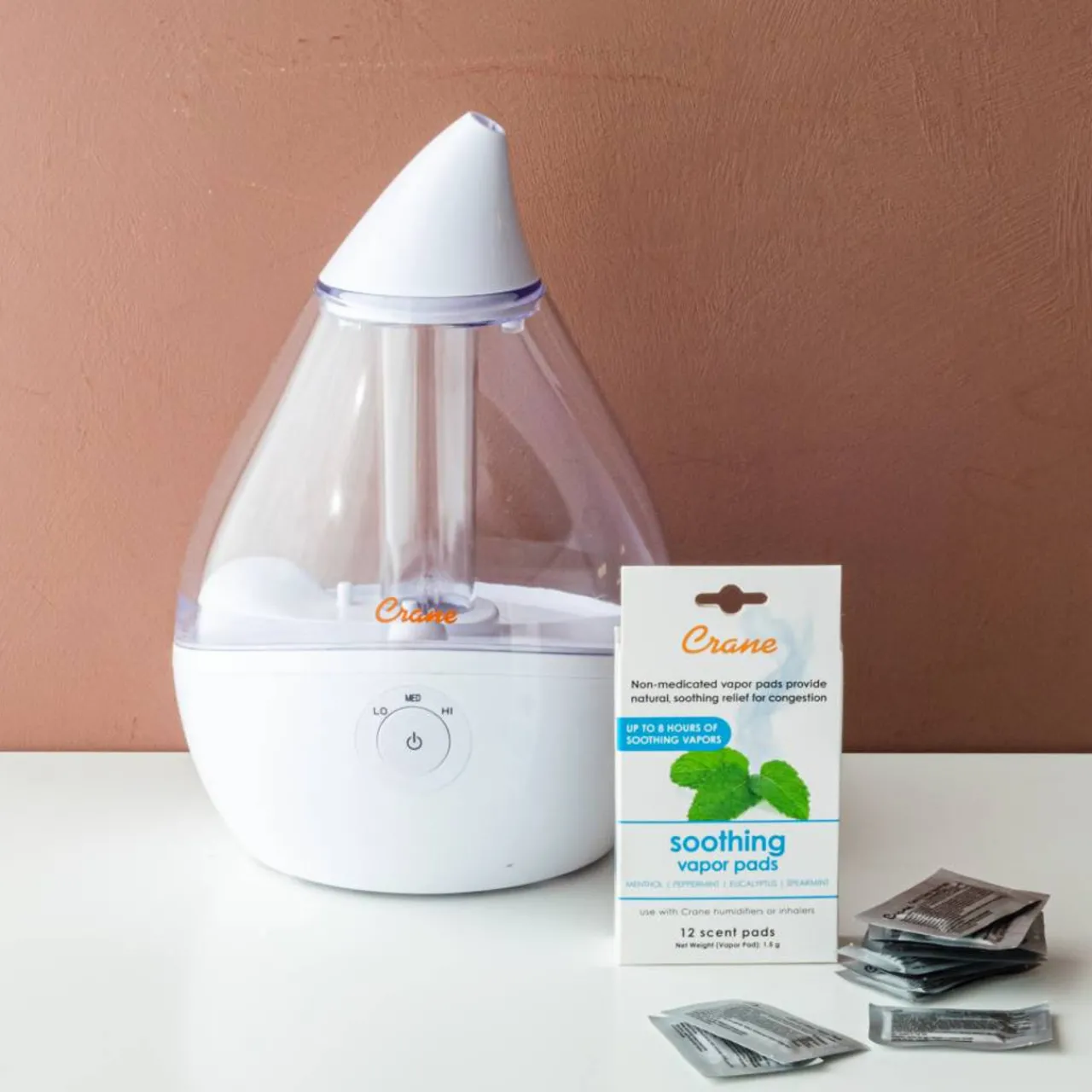 Humidifiers & Accessories|Humidifiers & Accessories*Crane Vapour Pads - 12 Pack