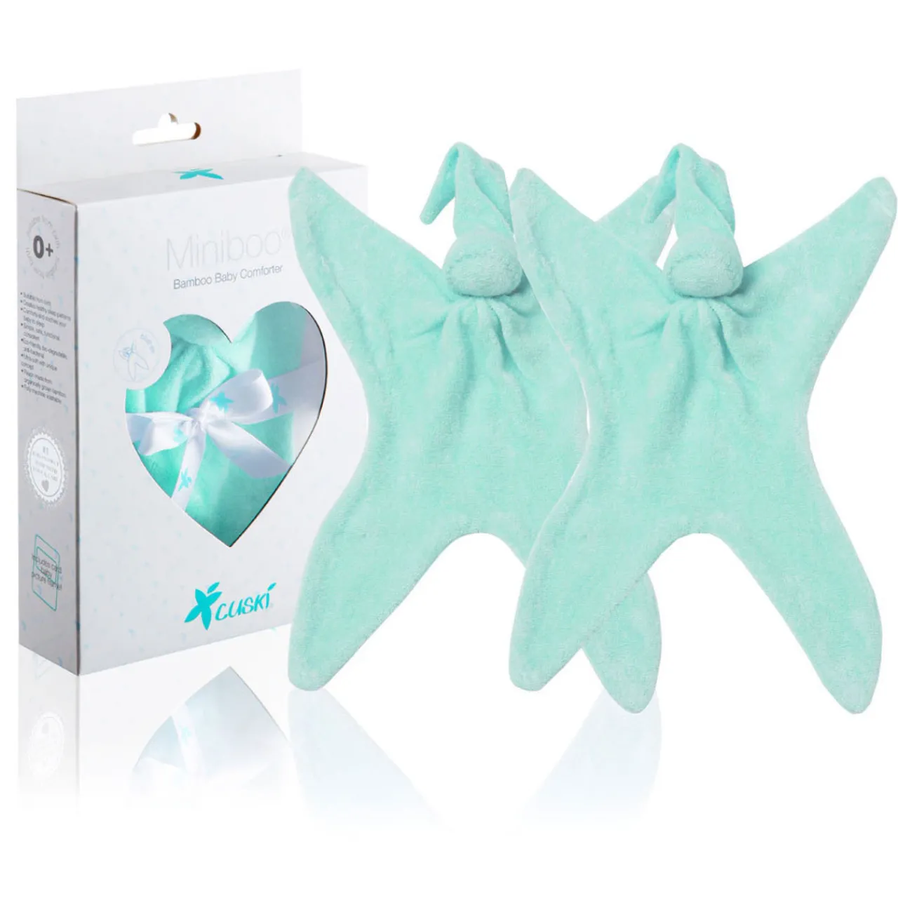 Comforters & Soft Toys*Cuski Twin Mini boo