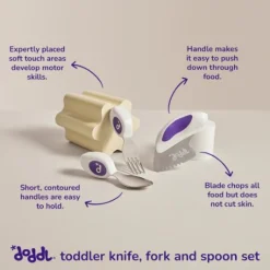 Bowls, Plates & Cutlery|Starting Solids*Doddl Beginner Cutlery Set - 3 Piece