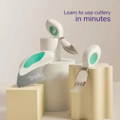 Bowls, Plates & Cutlery|Starting Solids*Doddl Beginner Cutlery Set - 3 Piece