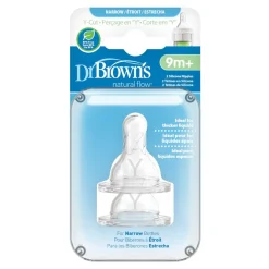Bottles & Teats*Dr Browns Y-Cut Standard (Narrow) Silicone Teats 2 pack