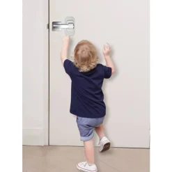 Safe Sleep*Dream Baby Dreambaby Adhesive Lever Door Lock 1pk