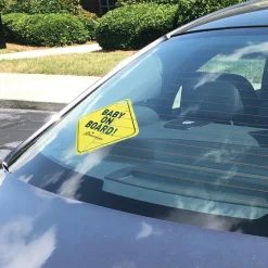 Safe Sleep*Dream Baby Dreambaby Baby On Board Sign - Yellow