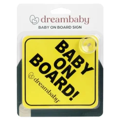 Safe Sleep*Dream Baby Dreambaby Baby On Board Sign - Yellow