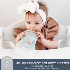 Starting Solids*Dream Baby Dreambaby Pouch Pal Clear