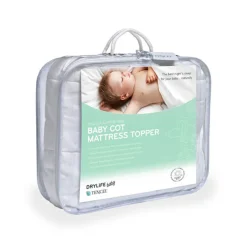 Mattress Protectors & Underlays*Drylife Tencel Cot Mattress Topper