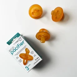 Dummies & Accessories*Ecopiggy ecoPacifier Dummy - Orthodontic - 3 pack - Clearance Natural