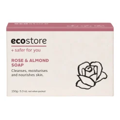 Skincare & Sunscreen|Skincare & Grooming*Eco Store Ecostore Rose & Almond Soap