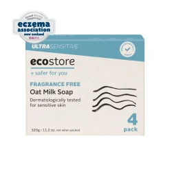 Skincare & Grooming|Skincare & Sunscreen*Eco Store Ecostore Ultra Sensitive Oat Milk Soap 4pk