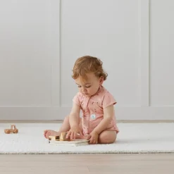 Sleepwear & Pjs*Ergopouch 0.2 Tog Organic Cotton Short Sleeve Layers Daisies