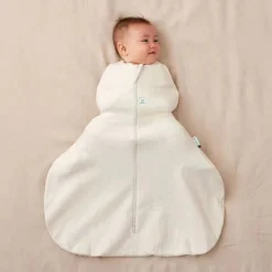 Summer Sleeping Bags*Ergopouch 0.2 tog Organic Hip Harness Jersey Sleeping Bag Oatmeal Marle