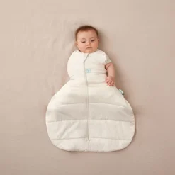 Fitted Swaddles|Winter Sleeping Bags*Ergopouch 2.5 tog Organic Hip Harness Cocoon Swaddle Bag Oatmeal Marle