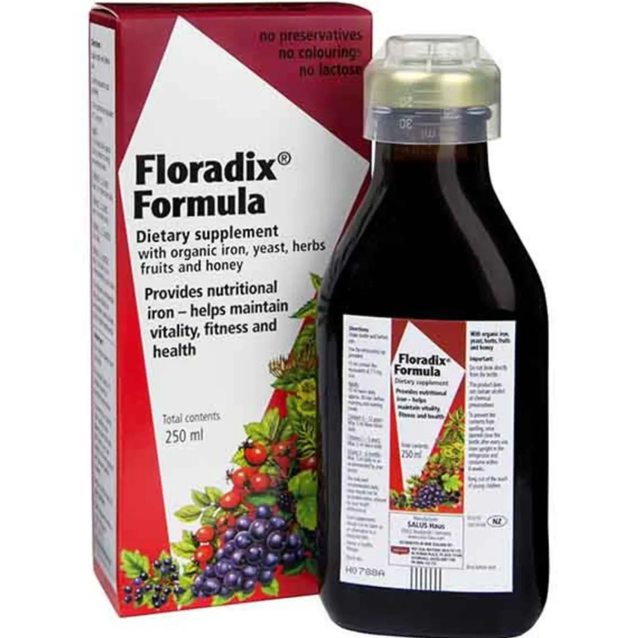 First Aid & Family Health|Grown Ups*Floradix Formula Liquid Herbal Iron Extract