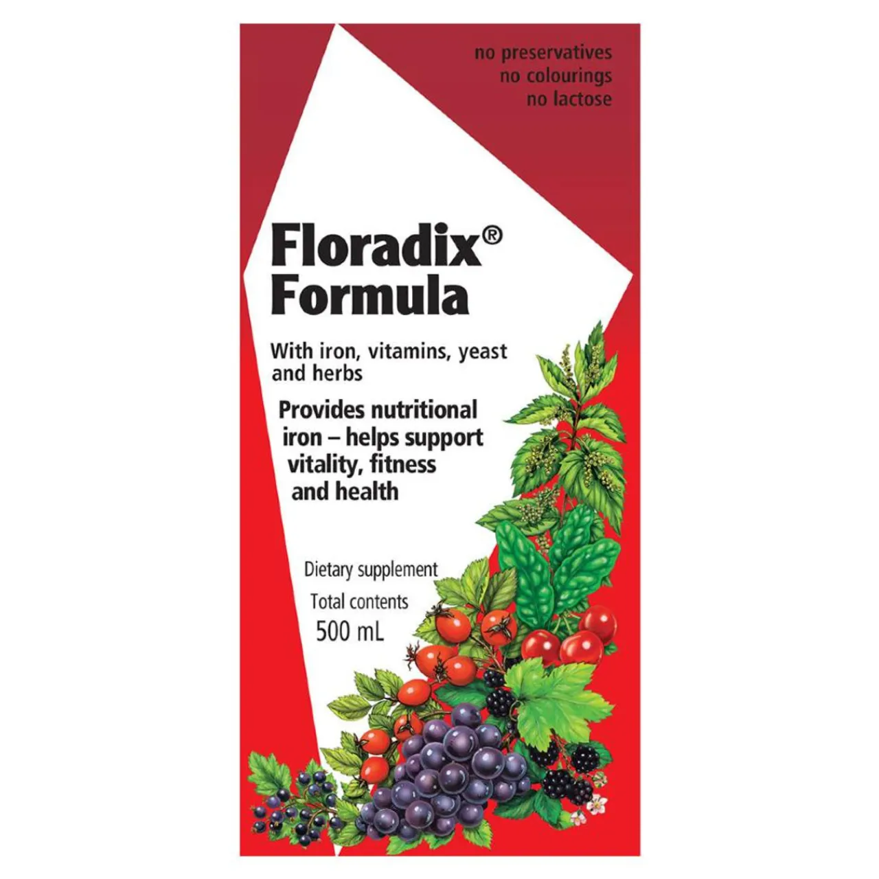 First Aid & Family Health|Grown Ups*Floradix Formula Liquid Herbal Iron Extract