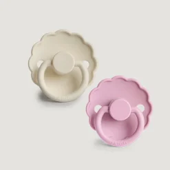 Dummies & Accessories*FRIGG Daisy Latex Pacifier 2pk
