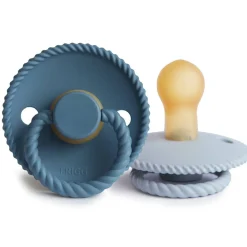 Dummies & Accessories*FRIGG Rope Latex Pacifier 2pk