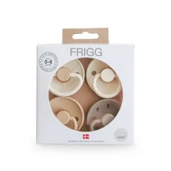 Dummies & Accessories*FRIGG Round Latex Pacifiers 4pk