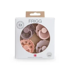 Dummies & Accessories*FRIGG Round Latex Pacifiers 4pk