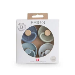 Dummies & Accessories*FRIGG Round Latex Pacifiers 4pk