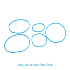 Lunchbox Accessories*Go Green Silicone O-Ring Set
