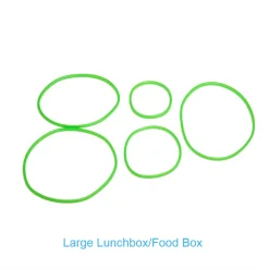 Lunchbox Accessories*Go Green Silicone O-Ring Set